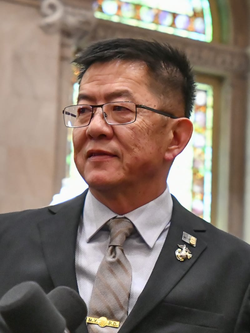 New York State Senator Steve Chan at his January 8, 2025 inauguration
